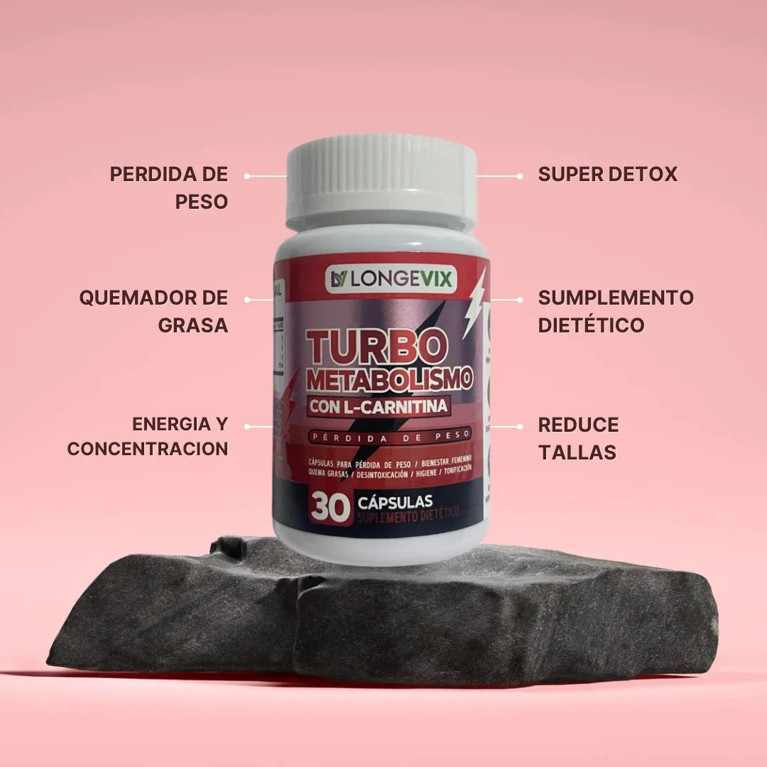Turbo Metabolismo – Quema Grasa, Aumenta Energía y Acelera Resultados